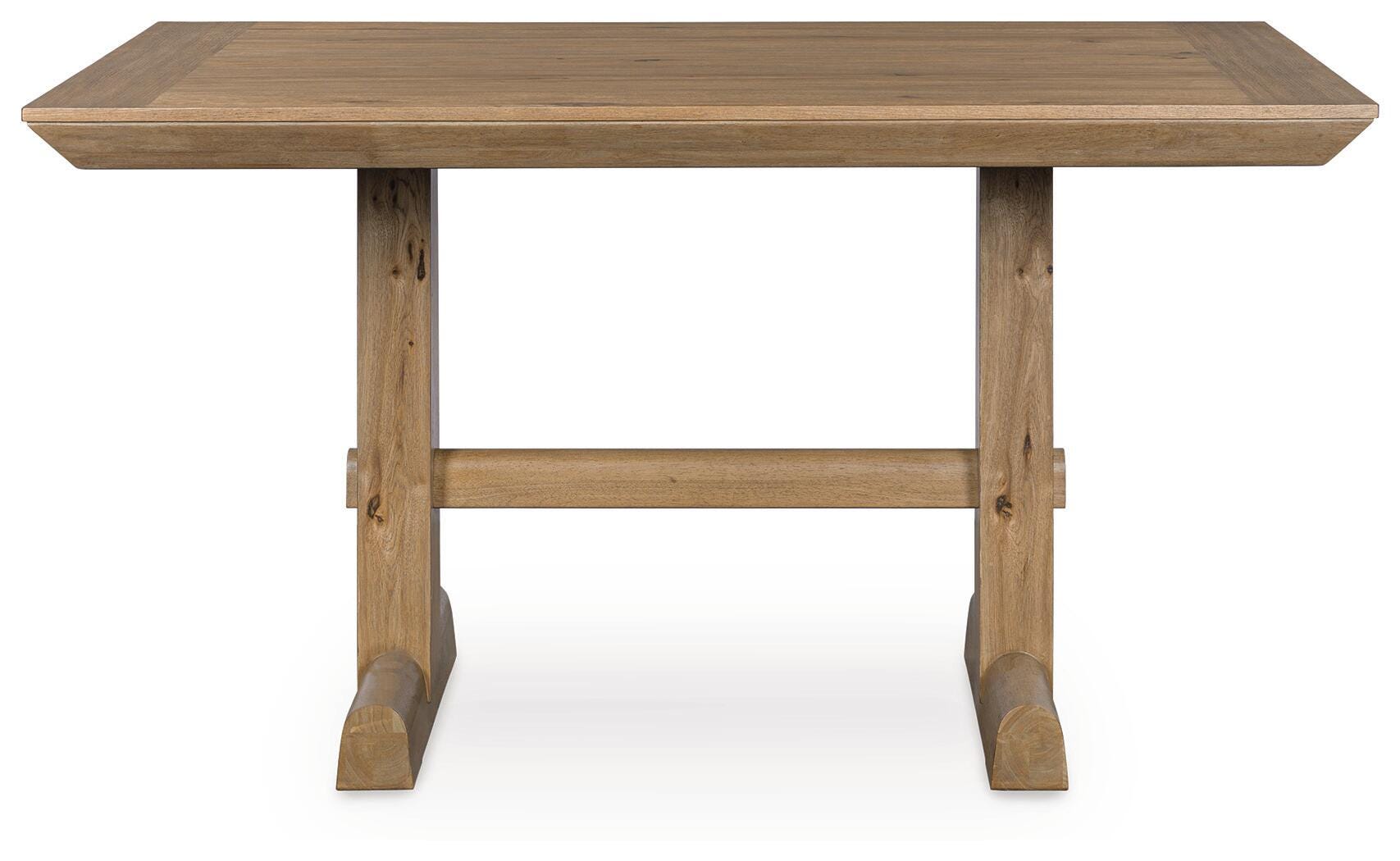 Ridgester Light Brown Counter Height Dining Table view 3