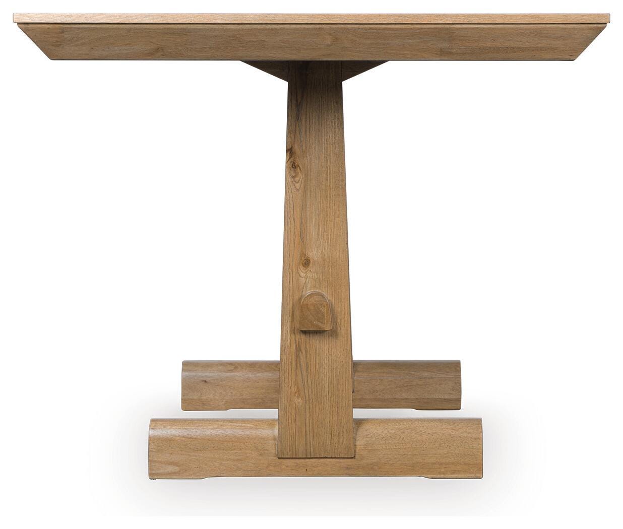 Ridgester Light Brown Counter Height Dining Table view 4