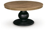 Ridgester Light Brown Dining Table view 2