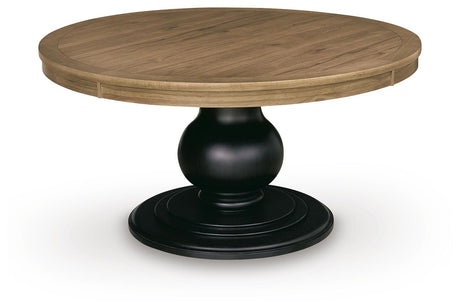 Ridgester Light Brown Dining Table view 2