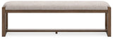 Cabalynn Oatmeal/light Brown 63" Dining Bench [ETA: 02/29] - Ella Furniture