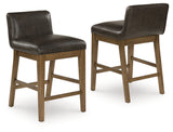Back view of Cabalynn counter height barstool