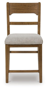Cabalynn Oatmeal/Light Brown Counter Height Barstool view 5