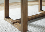 Cabalynn Light Brown Dining Extension Table rectangular view