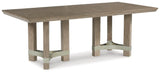 Chrestner Gray Dining Table - Ella Furniture