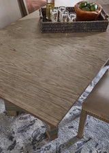 Chrestner Gray Dining Table - Ella Furniture