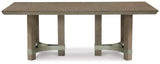 Chrestner Gray Dining Table - Ella Furniture