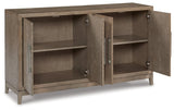 Chrestner Gray Dining Server - Ella Furniture