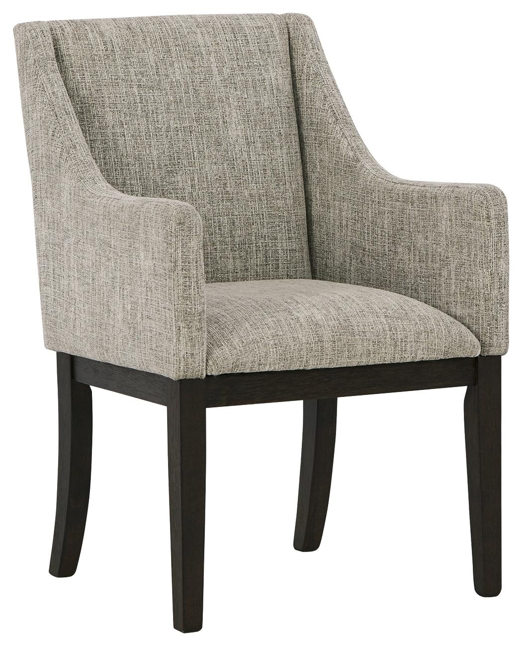 Back view of Burkhaus Dining Arm Chair