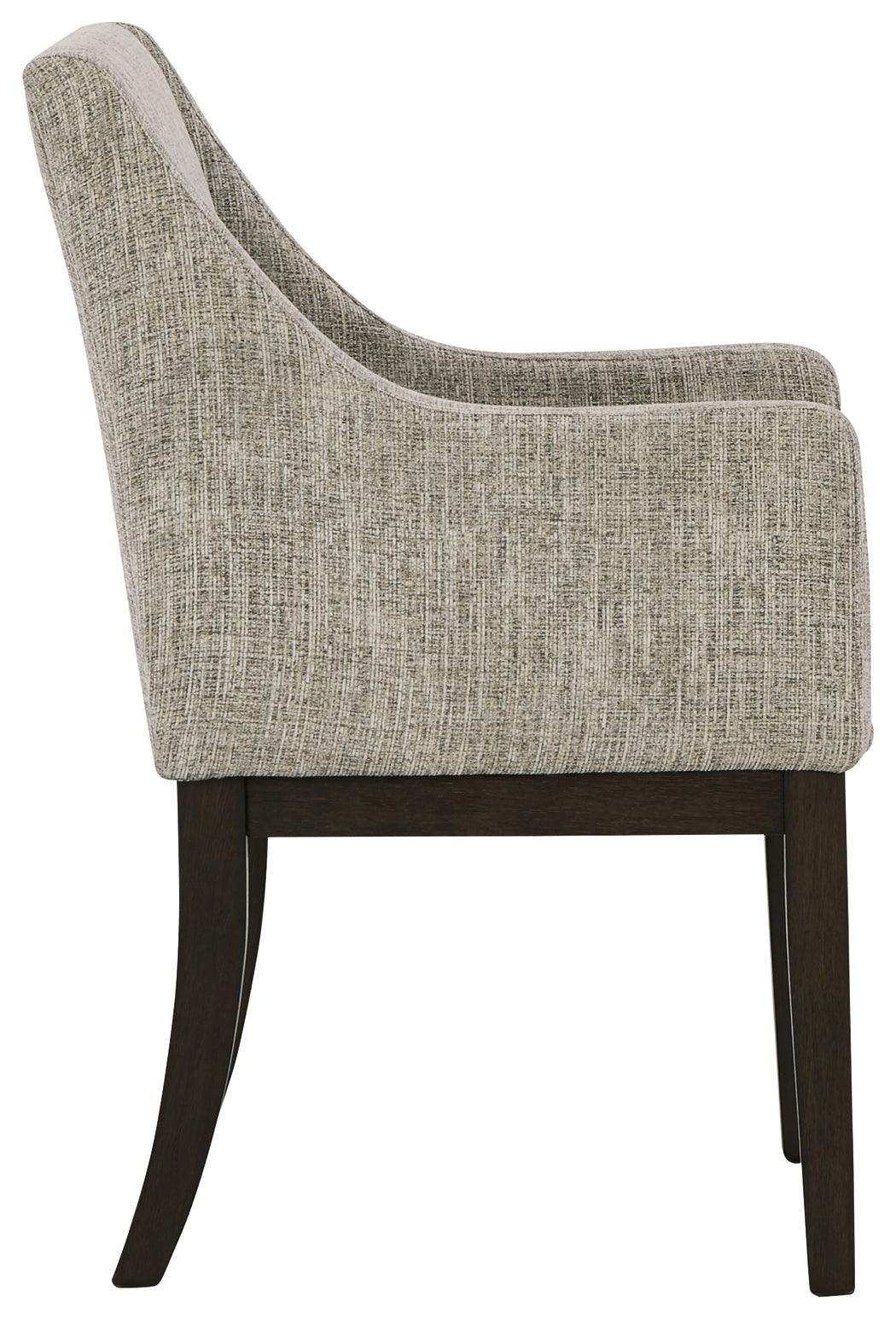 Dining room setup featuring Burkhaus chair