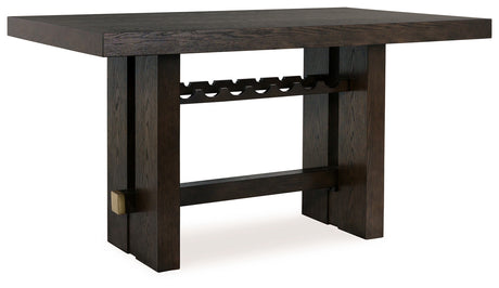 Top view of Burkhaus dining table surface
