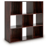 Glosmount nine cube organizer, side angle view showing glossy finish