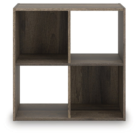 Shallifer four-cube organizer front view showing four compartments
