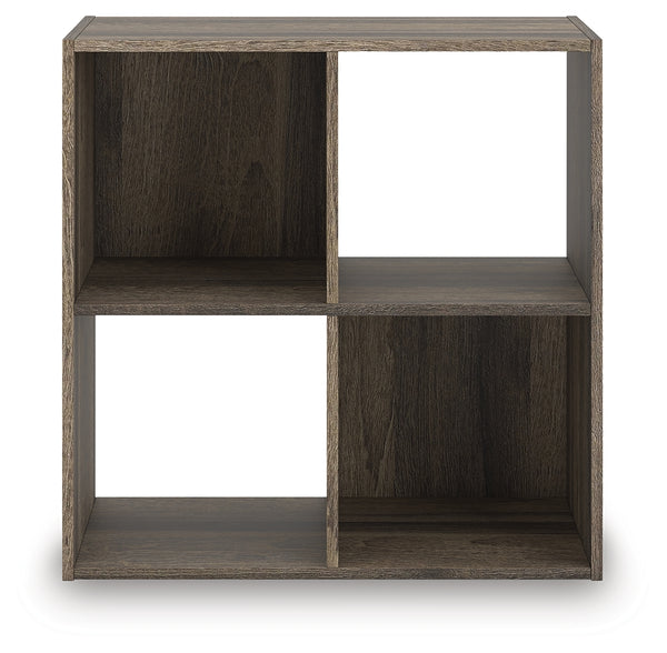 Shallifer four-cube organizer front view showing four compartments