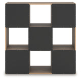 Back view of Shallifer 9-Cube Organizer
