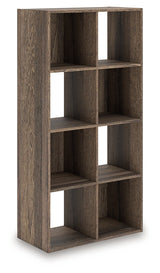 Shallifer 8-cube organizer angled side view