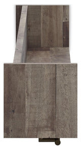 Neilsville Multi Gray Wall Mounted Coat Rack With Shelf - Ella Furniture