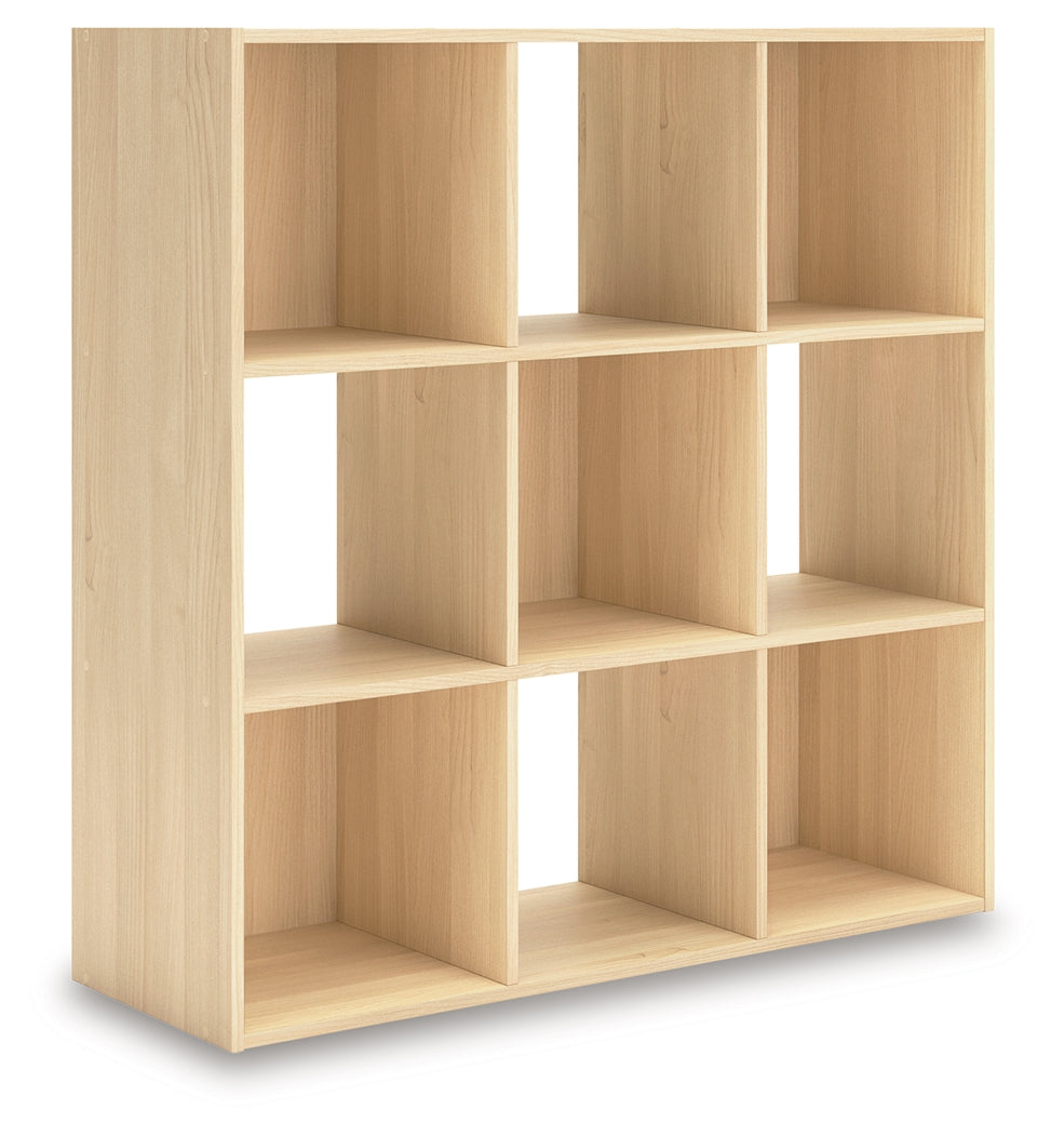 Piperton nine-cube organizer side angle