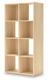Piperton Eight Cube Organizer alternate angle showing wood grain
