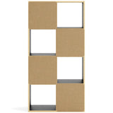 Langdrew Black Eight Cube Organizer - Ella Furniture
