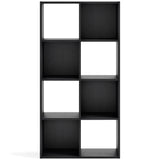 Langdrew Black Eight Cube Organizer - Ella Furniture