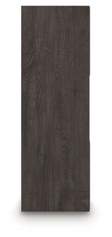 Piperton Charcoal Nine-Cube Organizer alternate side view