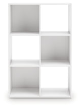 Onita White Six-Cube Organizer head-on view