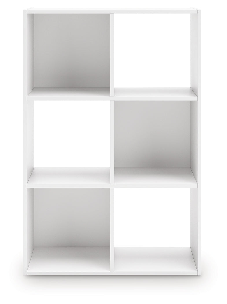 Onita White Six-Cube Organizer head-on view