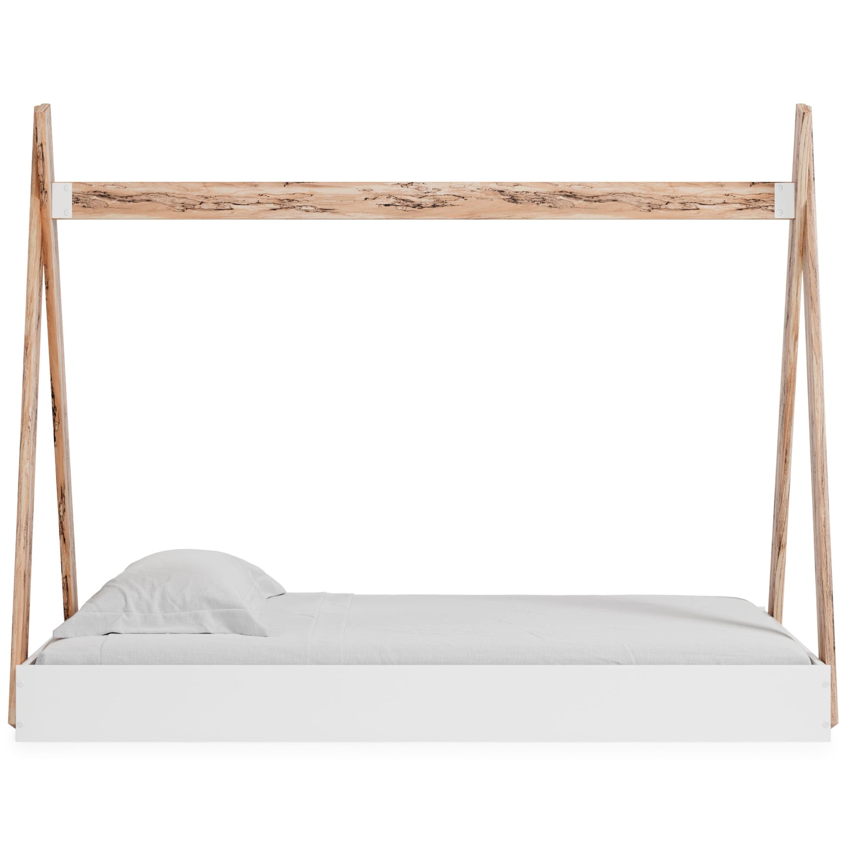 Piperton Two-tone Twin Tent Bed rear view
