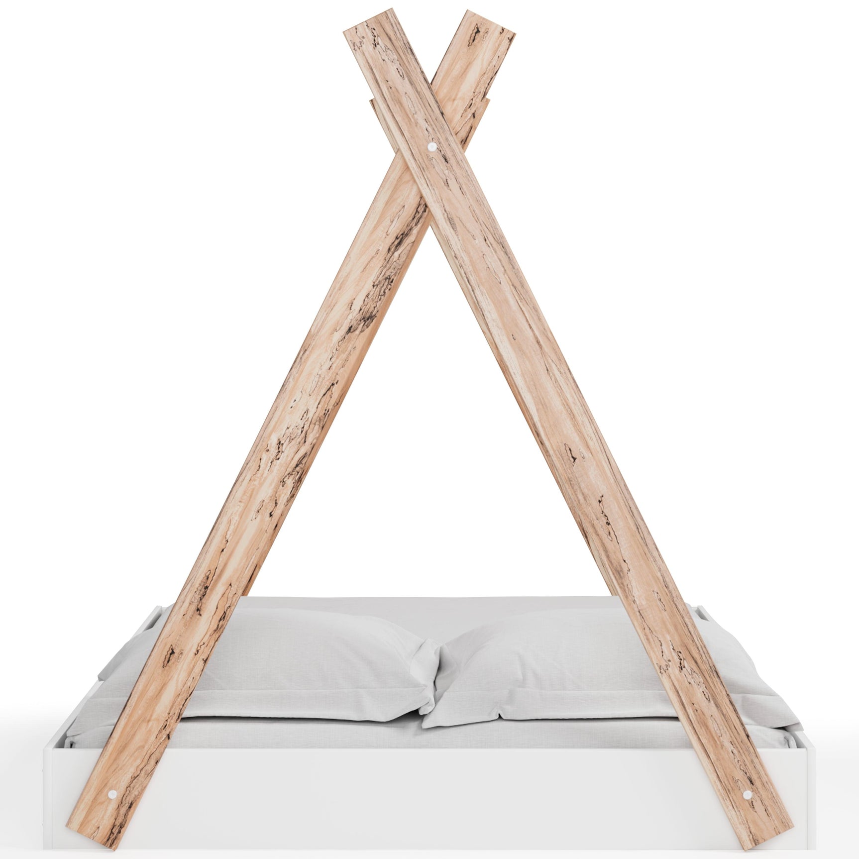 Piperton Bed back view