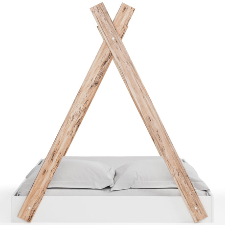 Piperton Bed back view