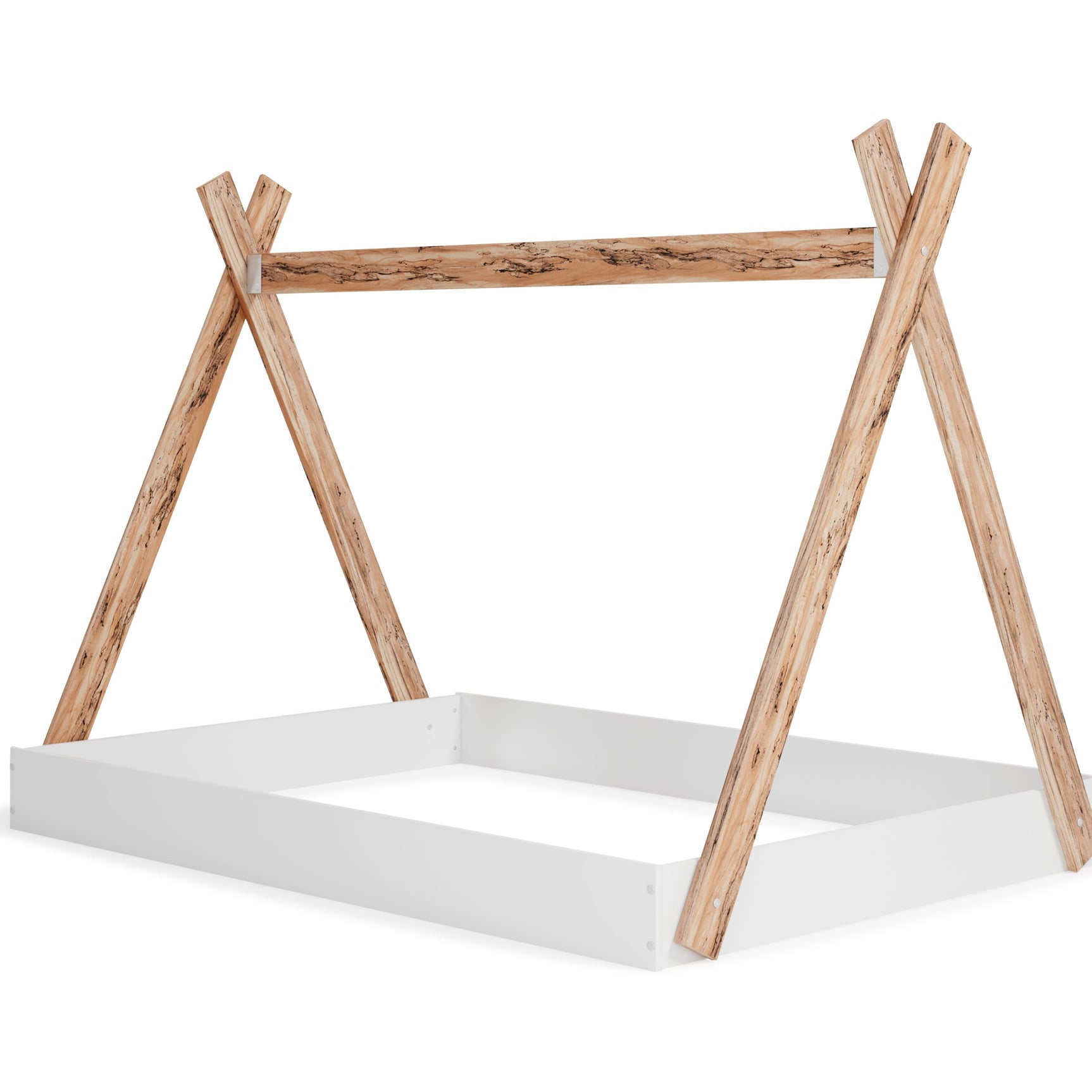 Piperton Bed nightstand setup side view