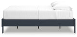 Simmenfort Full Platform Bed side perspective