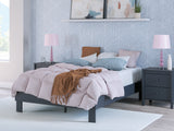 Simmenfort Full Platform Bed front angle