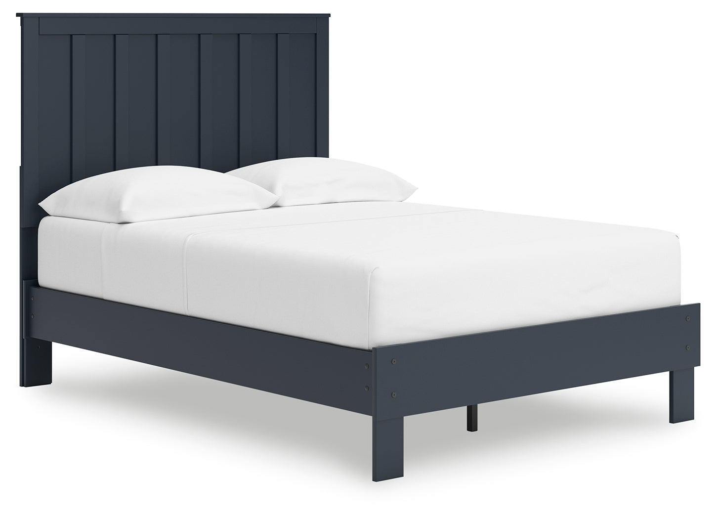 Simmenfort Full Platform Bed side angle