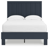 Simmenfort Full Platform Bed back view