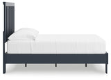Simmenfort Full Platform Bed platform and footboard