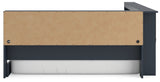 Simmenfort full bookcase bed back view