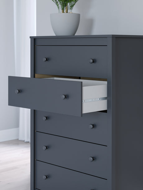 Simmenfort chest of drawers hardware detail