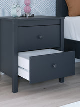 Simmenfort Nightstand close-up on drawer detail