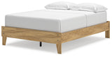 Bermacy Full Platform Bed frame head on view