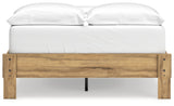 Side alternate view of Bermacy Full Platform Bed frame