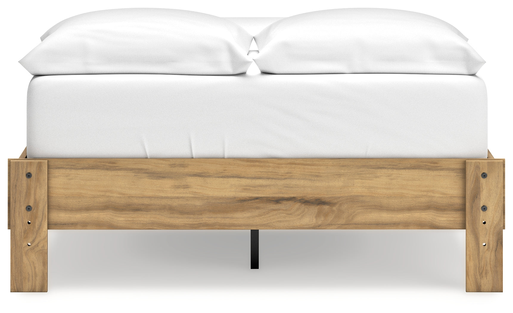 Side alternate view of Bermacy Full Platform Bed frame