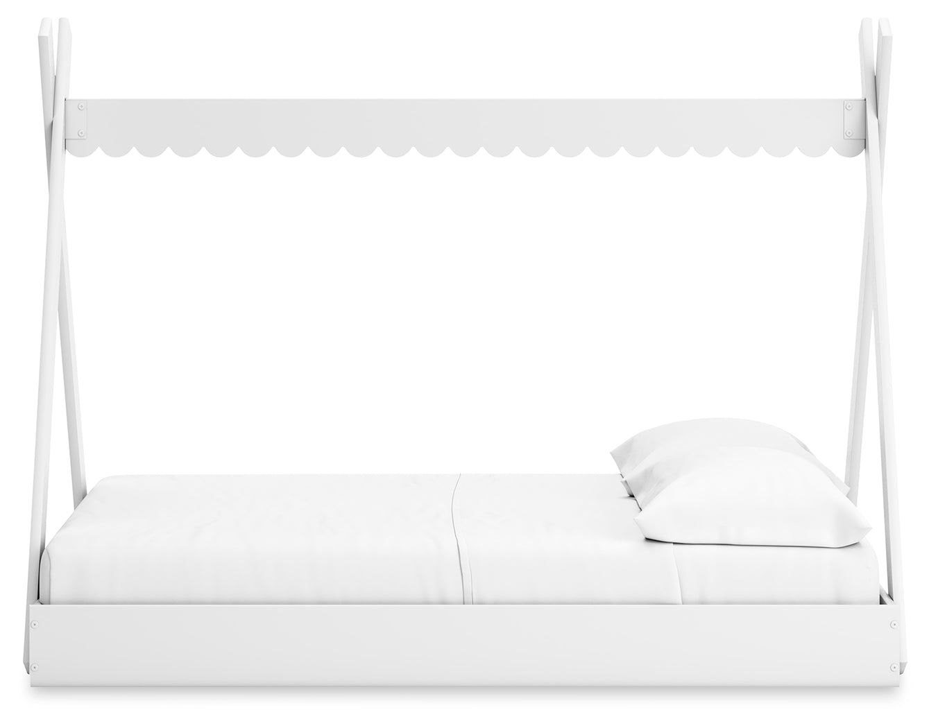 Hallityn Full Tent Bed side alternate angle