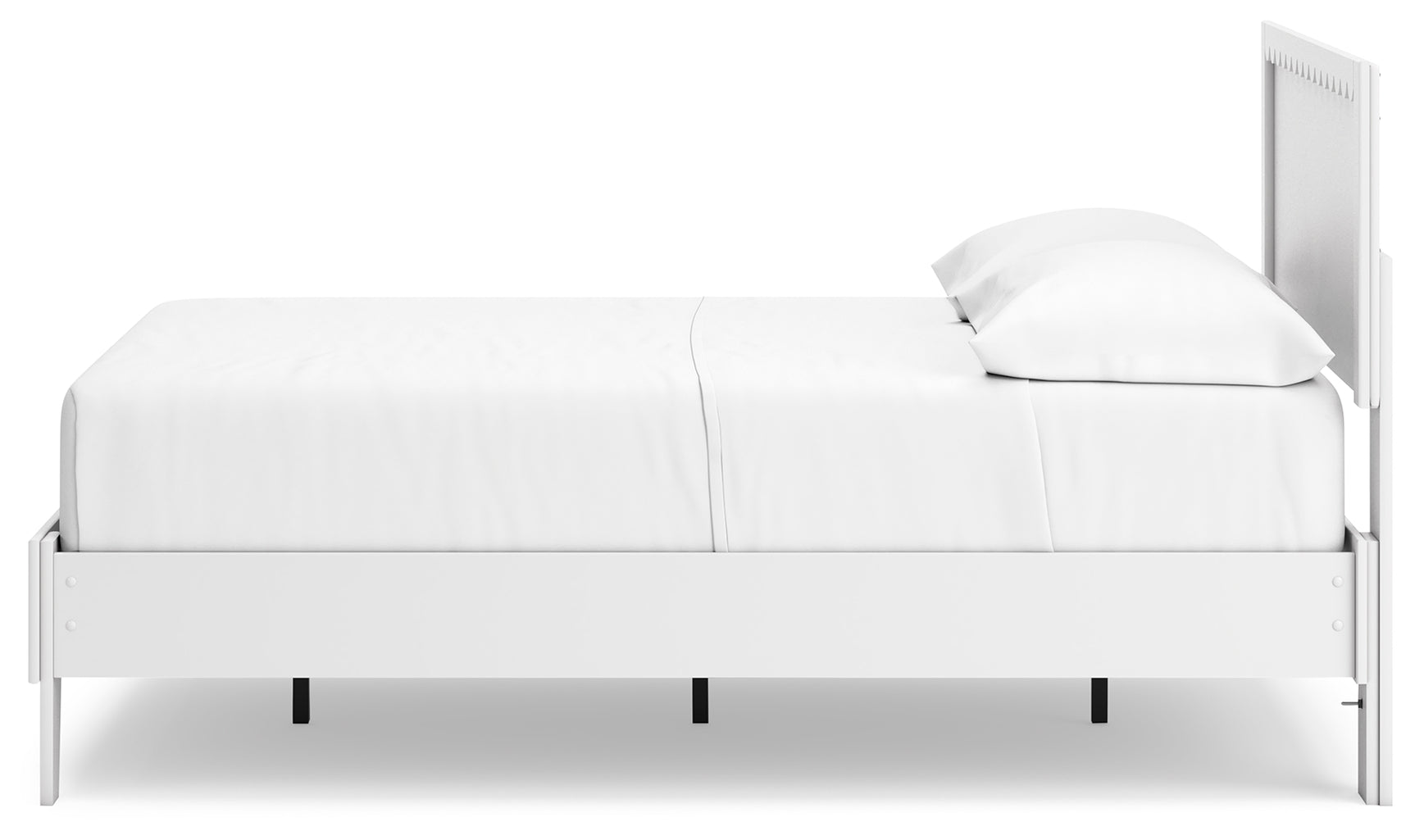 Side alternate view of Hallityn bed
