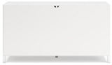 Hallityn White Dresser dimensional diagram