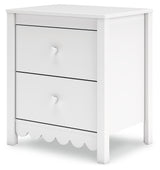 Alternate side angle of Hallityn Nightstand