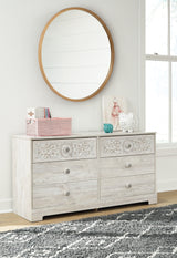 Paxberry dresser dimensions illustration