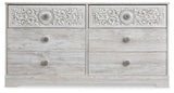 Paxberry dresser drawer interior open view