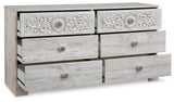 Paxberry dresser side angle with shadowing